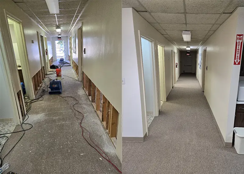 commercial water damage restoration