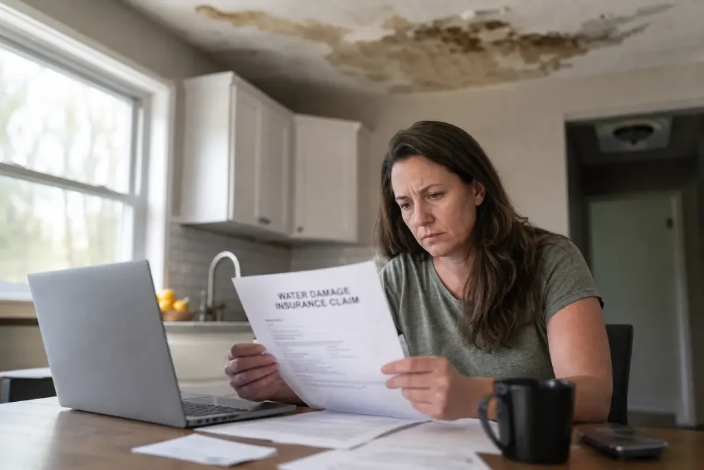 3 Tips for Water Damage Insurance Claims | Bear Restoration